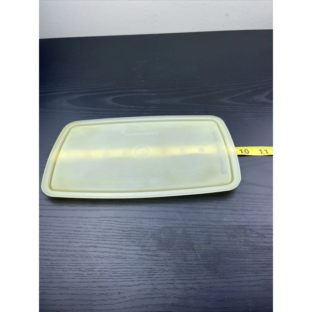 Vintage Tupperware 817-13 Rectangle Replacement Lid Cover‎ Seal USA